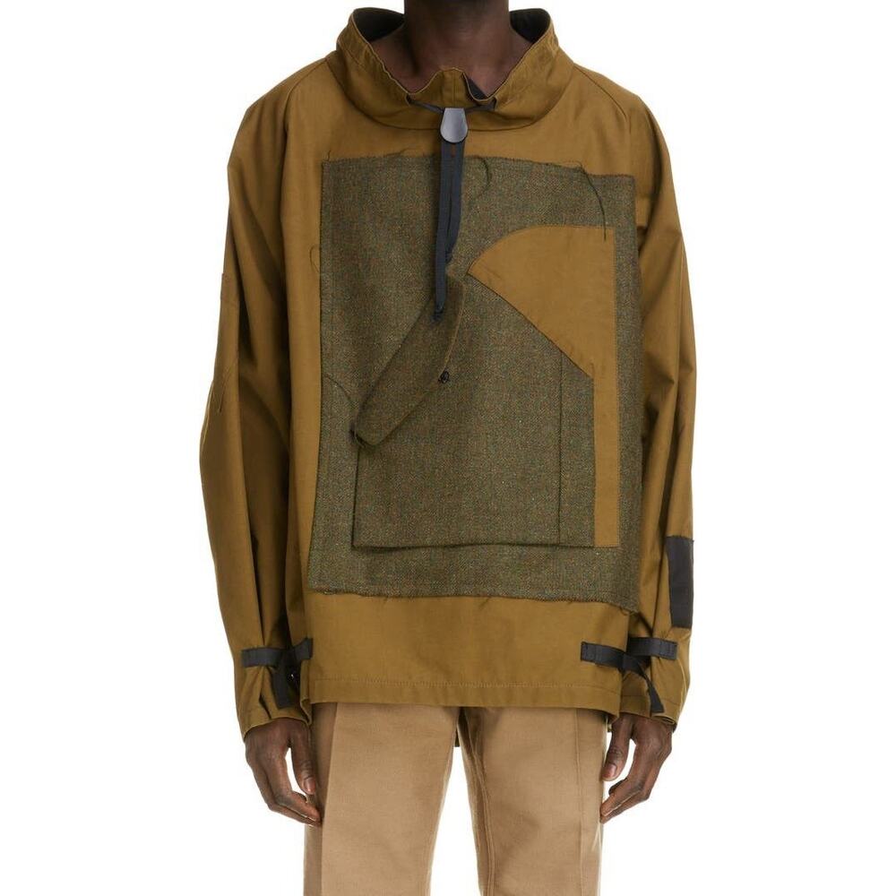 Maison Margiela  memory of Cotton Anorak Moss Large Pullover
